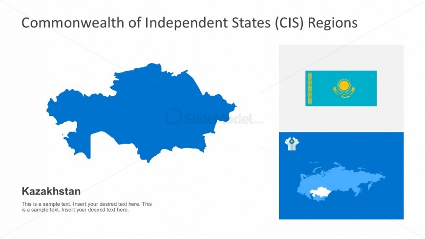 Kazakhstan Maps of Commonwealth of Independent States