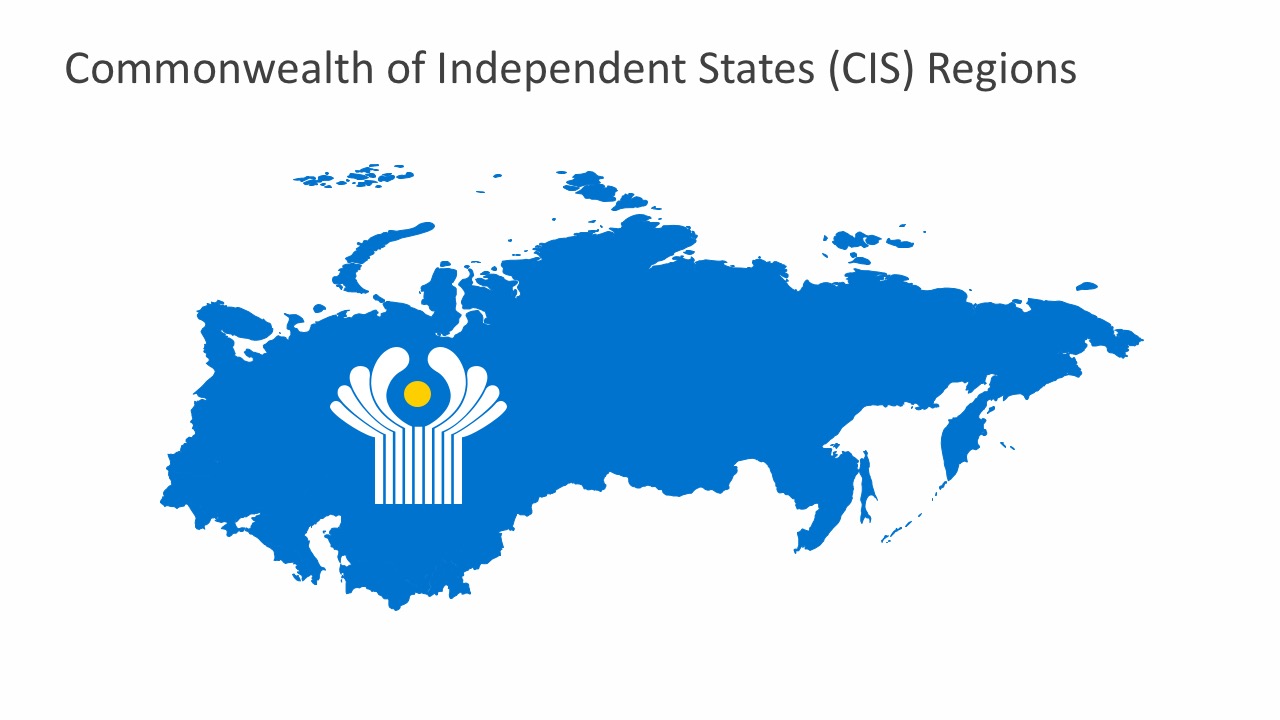 CIS Connected Maps PowerPoint Templates
