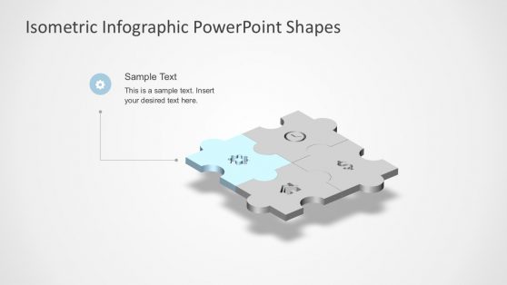 PowerPoint Isometric Puzzle Presentation Templates