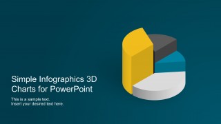 PPT Charts in 3D for Infographics Banners
