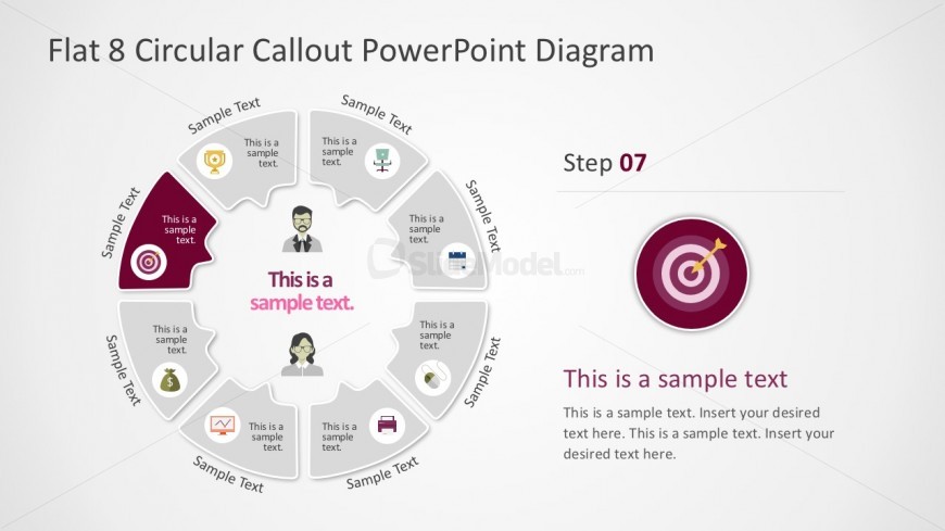 Awesome Circle Diagrams Style For PowerPoint