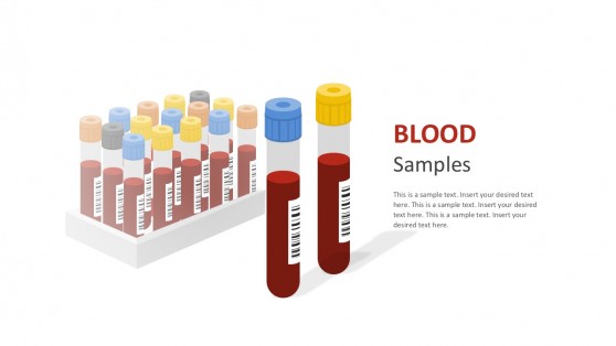 Blood Samples PowerPoint Graphic Slides