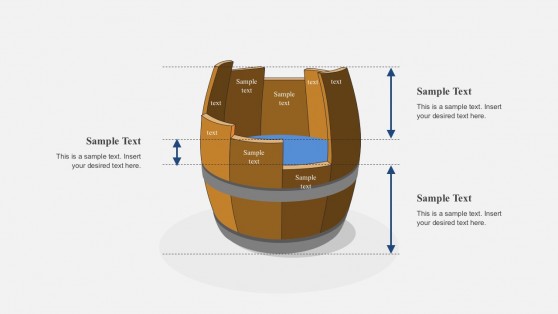 Barrel Design for PowerPoint with Arrows