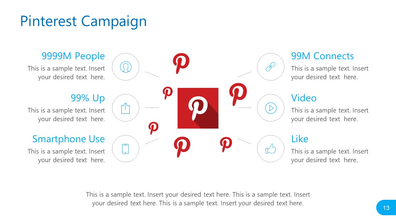 Pinterest Campaign Template Social Media Report