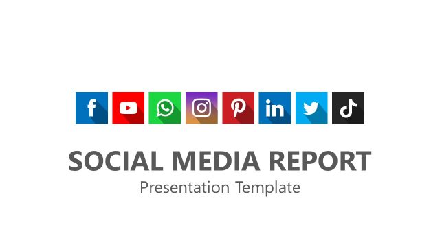 Social Media PowerPoint Template Cover