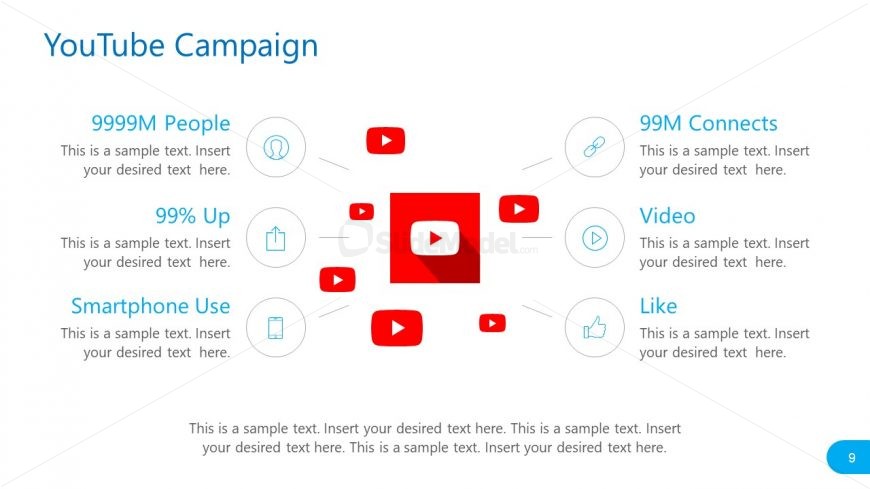 YouTube Campaign Template Social Media Report