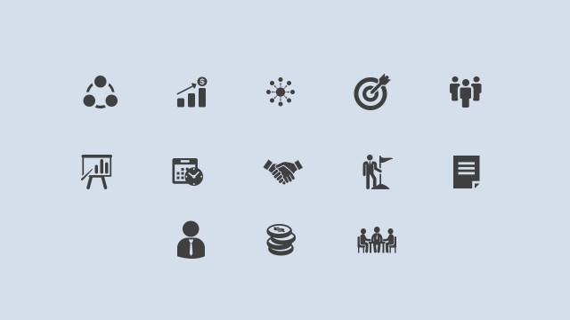 Success Roadmap And Timeline PowerPoint Icons