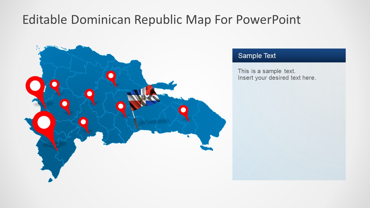 Google Location Points Dominican Land