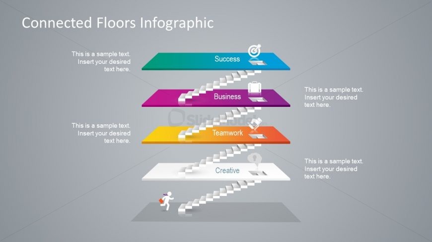 4 Level Infographic Model