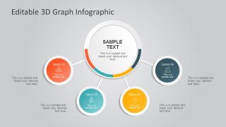 3D Circle Diagram Infographics