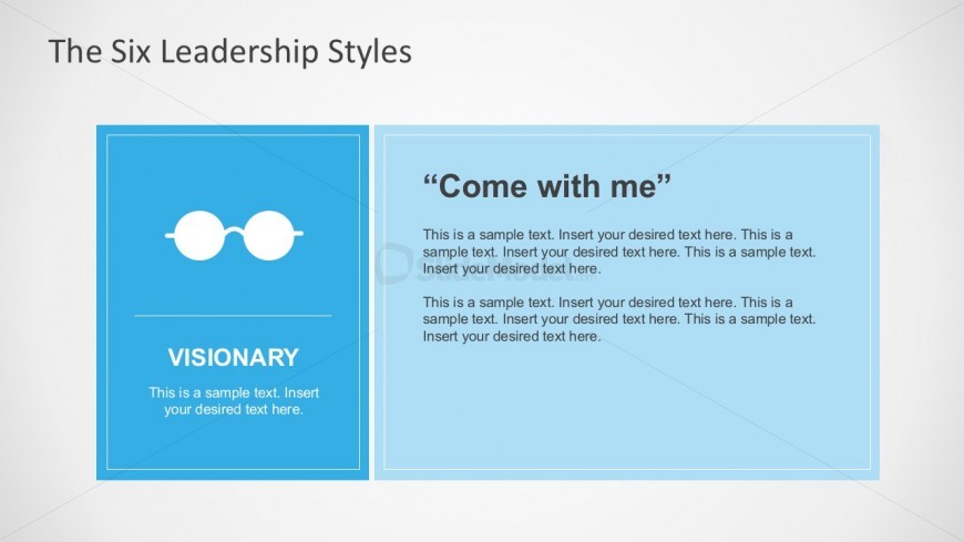 Visioanry Leadership Style for PowerPoint