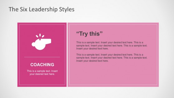 Leadership Style Visual Graphics For PowerPoint