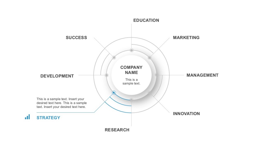 8 Segment Circle Charts Business PowerPoint - SlideModel