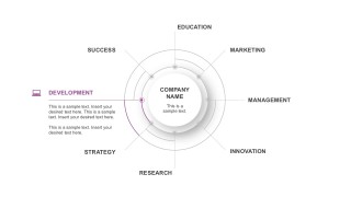 Motion Diagram PowerPoint Vector Slides 