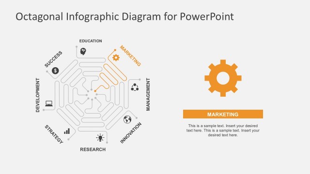 Thin Lines PowerPoint Diagrams Template Slides