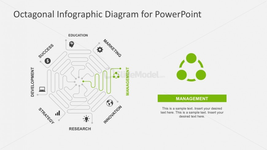 Segmented Thin Line PowerPoint Diagrams