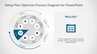 Circular Diagram With Arrow Design PowerPoint