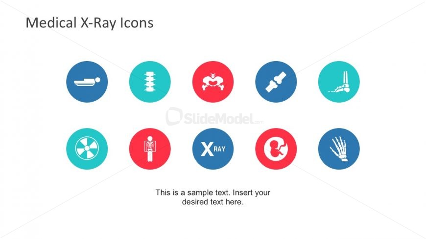 X-Ray And Medical Icons PowerPoint