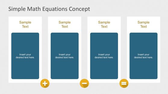 Math Operations Themed PowerPoint Slides