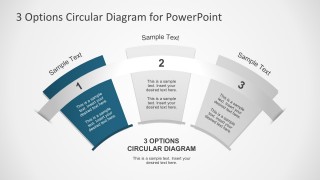 Editable Circular Fan PowerPoint Diagrams