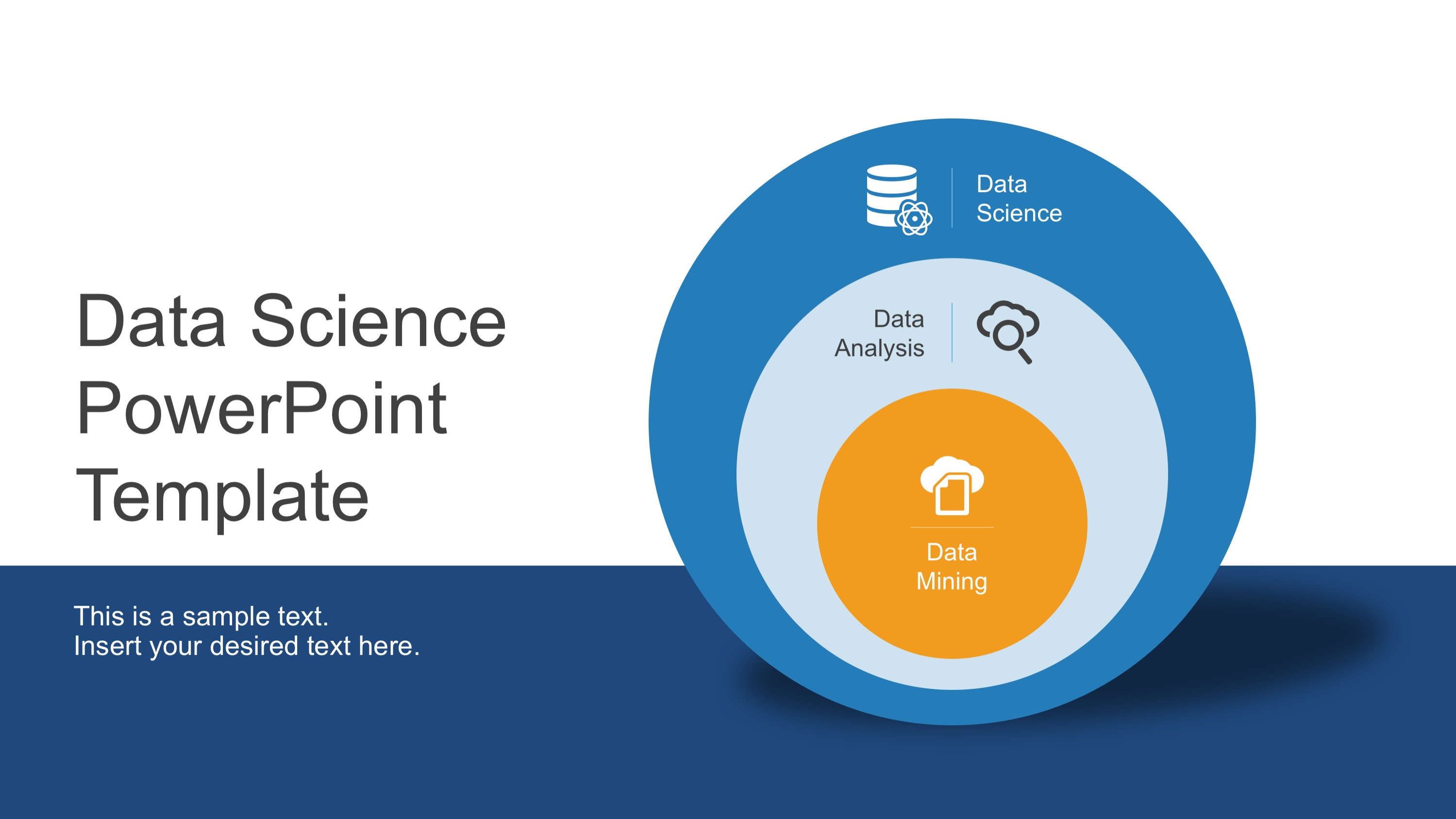 Data Science Shapes PowerPoint Template SlideModel