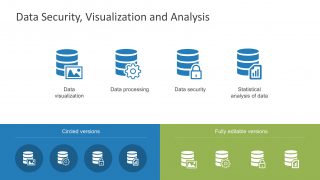 PPT Template Data Analytics Icons