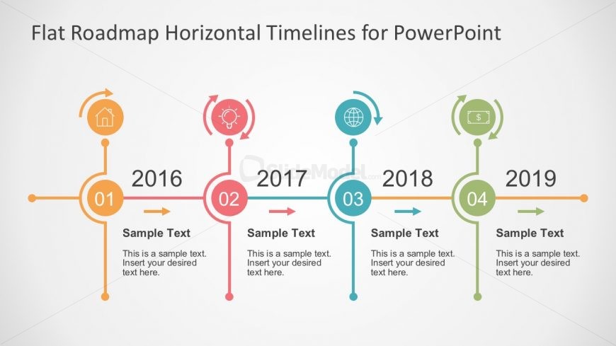 PowerPoint Timeline Slide Design Template