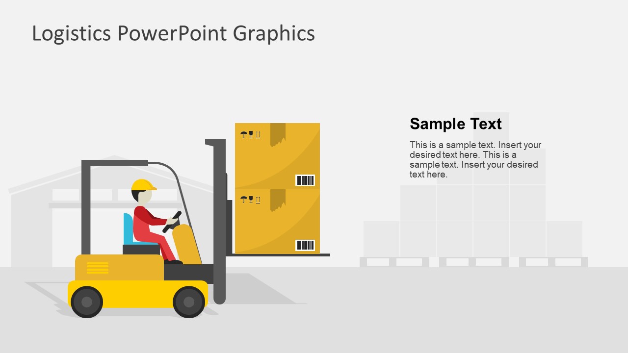 Presentation of PowerPoint Shapes for Logistics