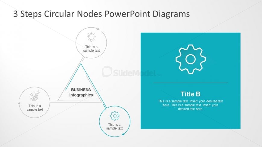 Gear Template Icon for PowerPoint