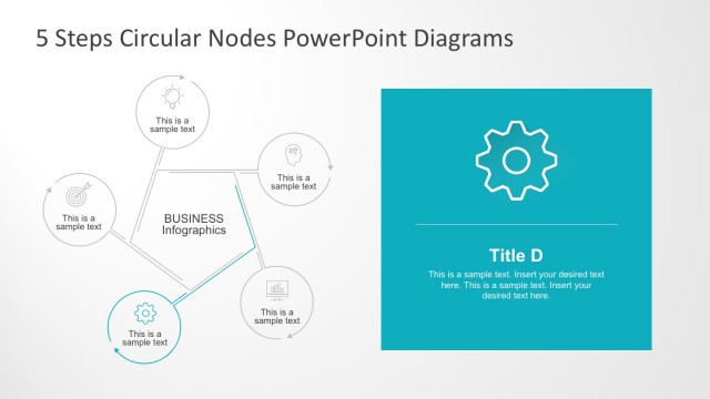 Circle Nodal PowerPoint Diagrams for Business