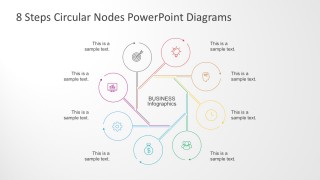 8 Steps PowerPoint Diagrams with Graphic Icons