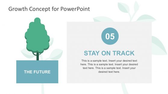Creative Tree Growth Concept PowerPoint Slides