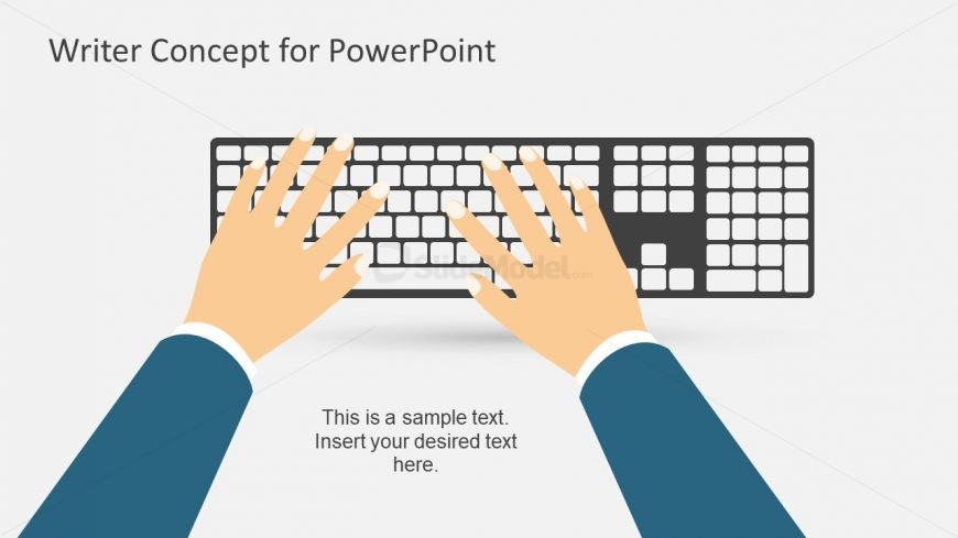 Keyboard Illustration Metaphor Presentation