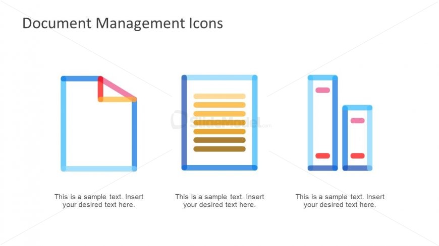 PowerPoint Line Shape Icons 
