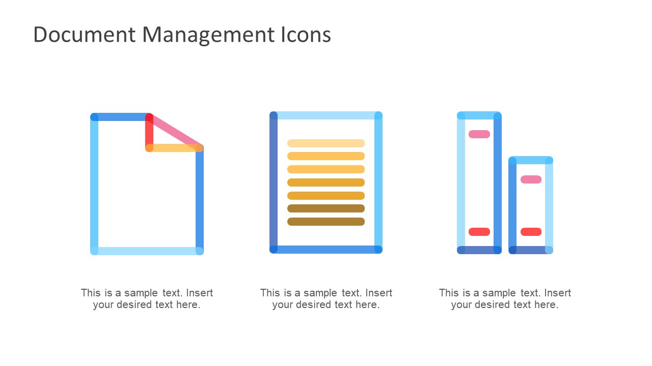 PowerPoint Line Shape Icons 
