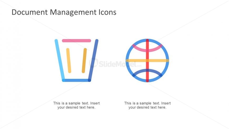 File Management Icons Presentation