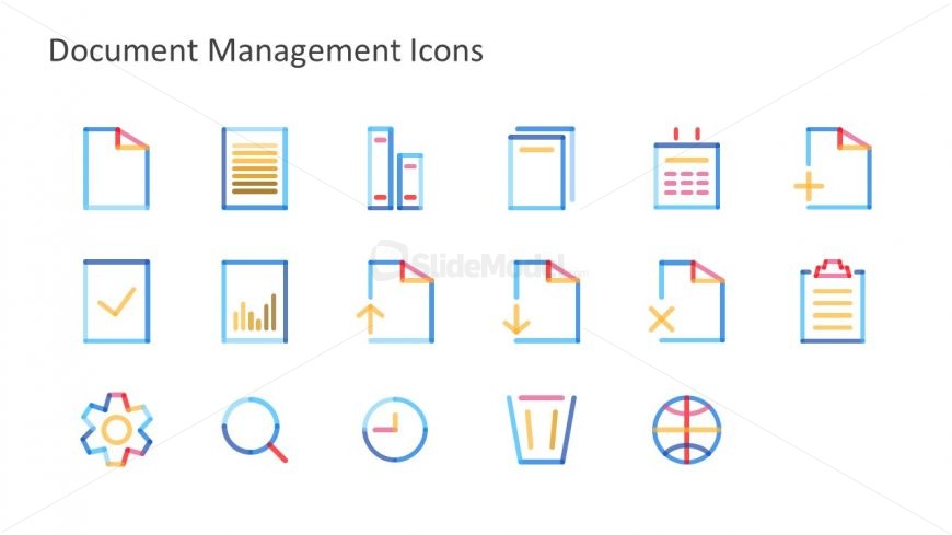 Quick Access Slide of File Icons