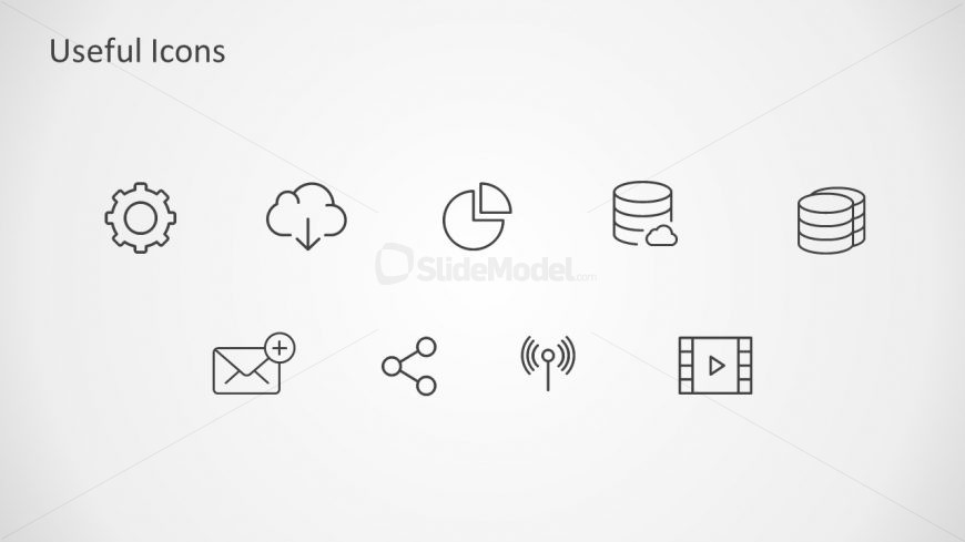 Editable Icons for Presentations 