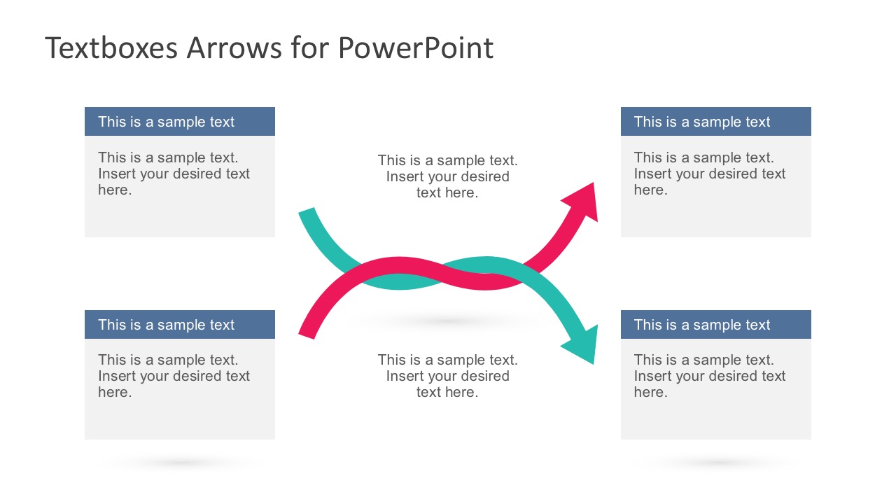 Interwind Arrow Template for PowerPoint