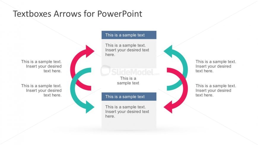 Arrow Shapes Diagram PowerPoint