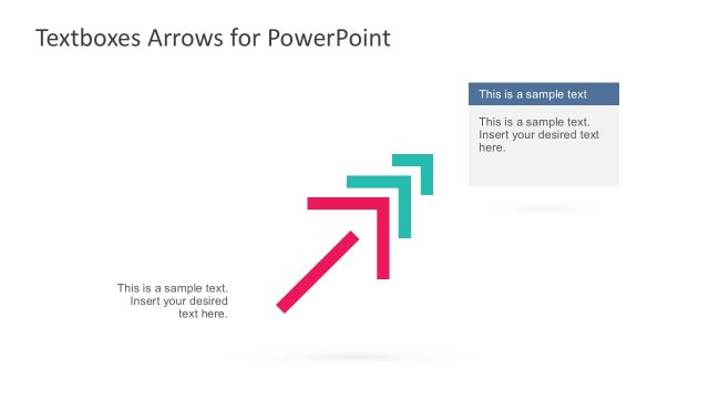 Textbox Arrows PowerPoint Slide Template