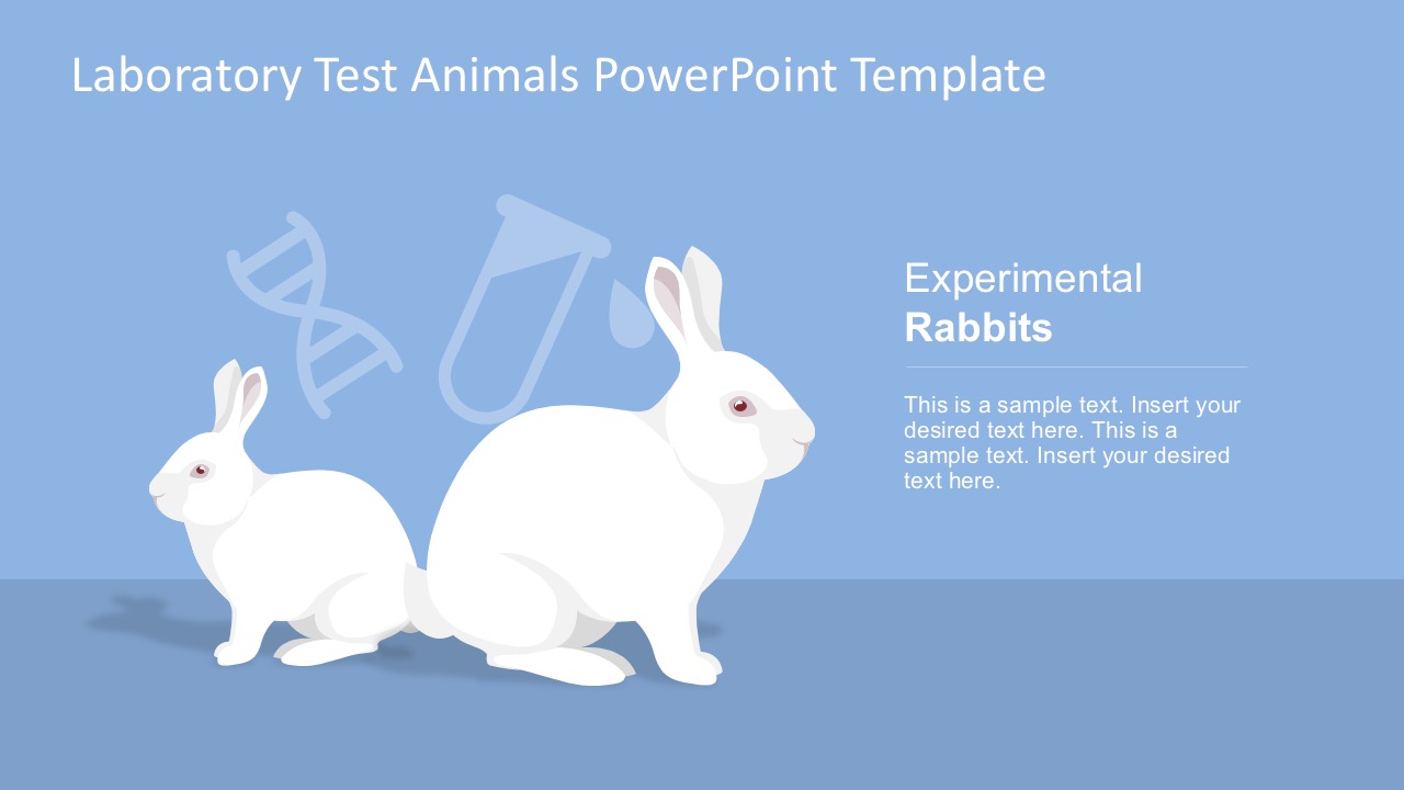 Laboratory Test Animals PowerPoint Template - SlideModel