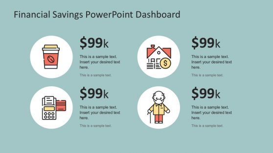 Financial Infographic Dashboard Presentation