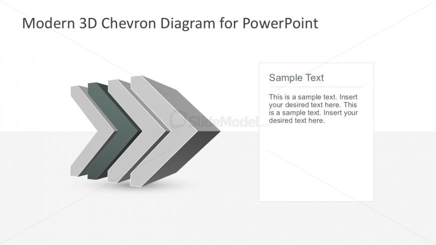 4-Step Modern Chevron Diagrams