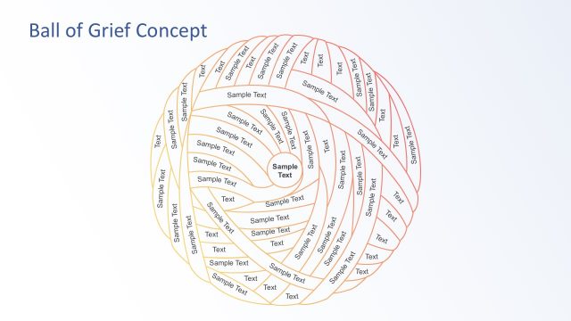 Ball of Grief Diagram PowerPoint