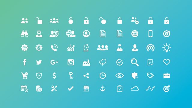 Useful PowerPoint Icons, Dashboard Elements