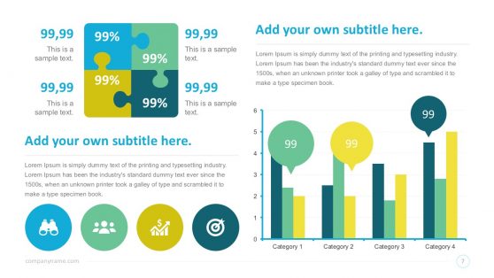 Smart Charts Infographics PowerPoint Template