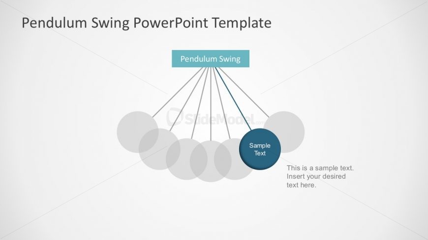 Editable Pendulum PowerPoint Template