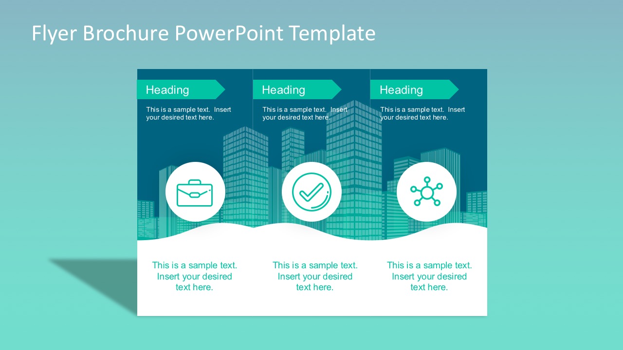Flyer Brochure PowerPoint Template & Presentation Slides
