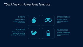 TOWS PowerPoint Chart Template